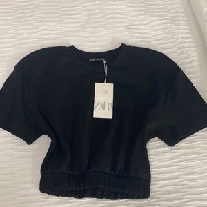 NEW Zara Women’s Black Shirt in size S 😊